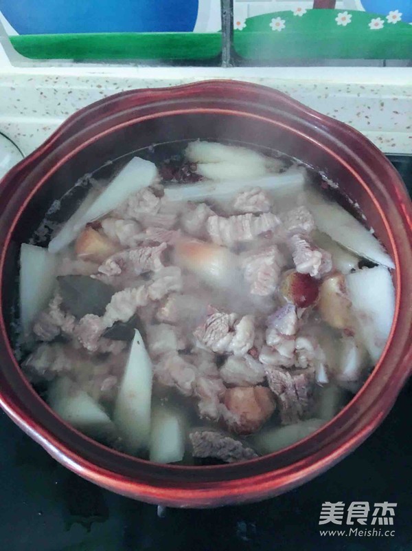 牛肉炖山药的做法