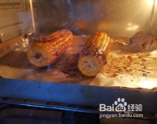 制作香烤玉米