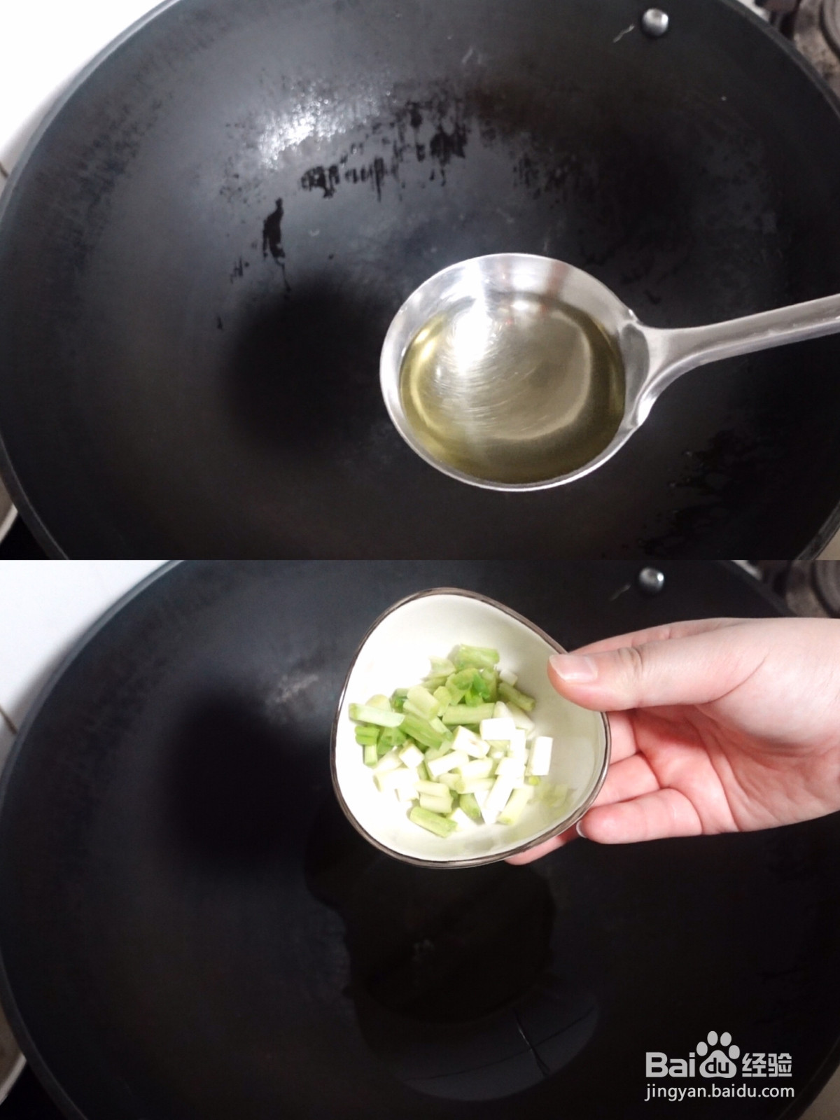 绿豆面冬天来一碗热汤面的做法