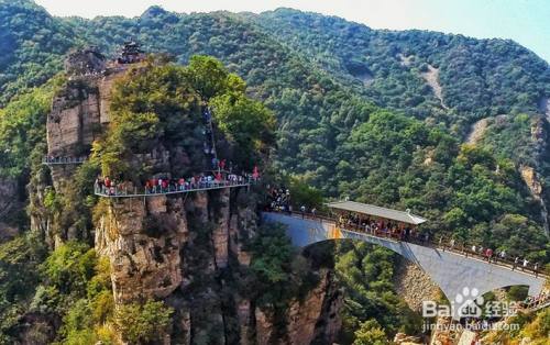 北京平谷天雲山旅遊風景攻略