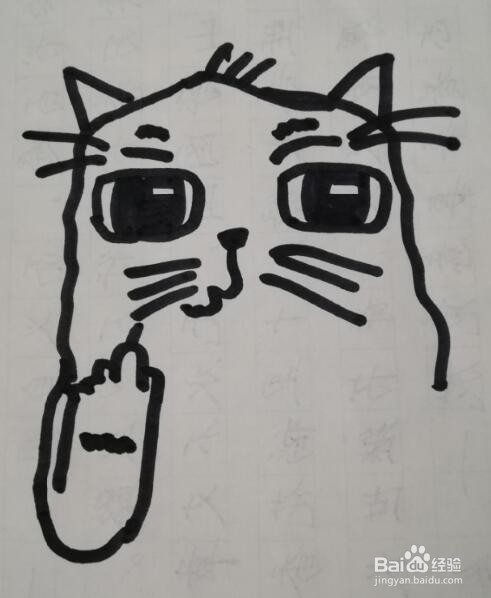 小猫的画法 小猫的简笔画
