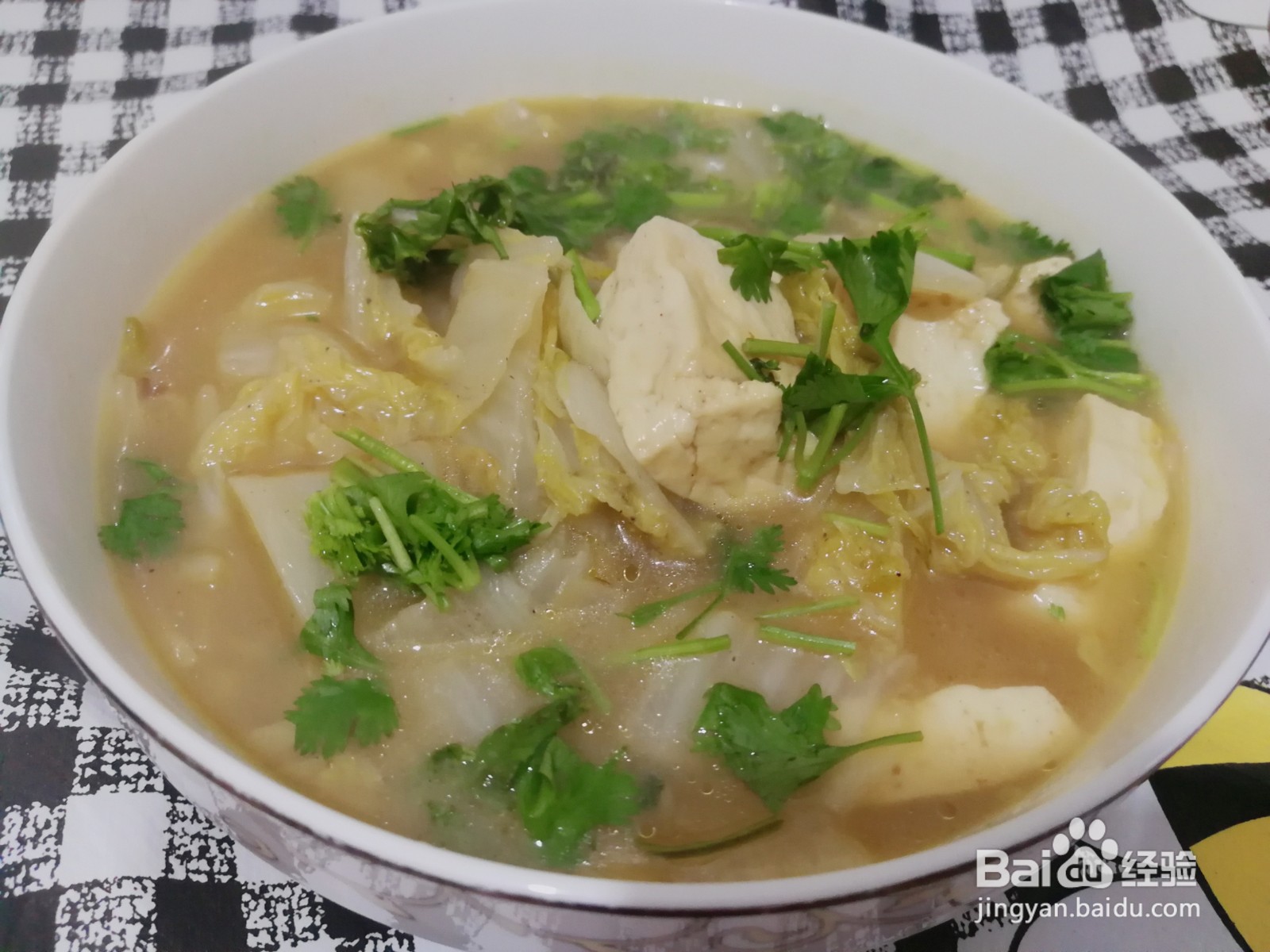 大白菜炖豆腐