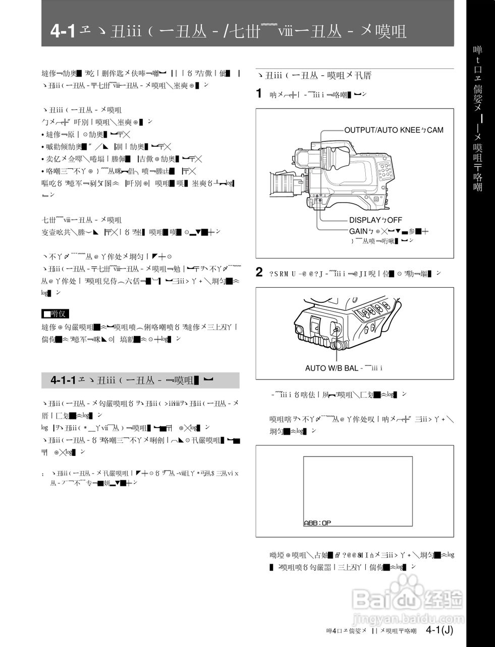 SONY HDC-F950高清摄像机说明书:[4]