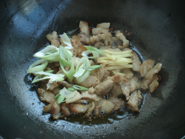 干豆角炖五花肉