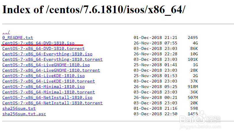 如何下载Centos7最新版本镜像