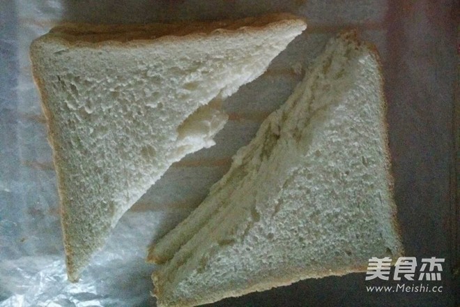 蔬菜火腿果酱三明治