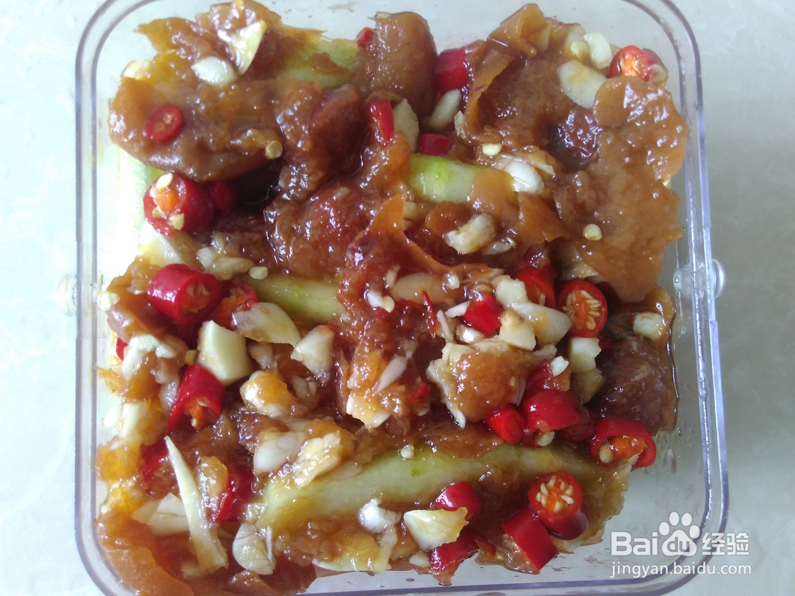 西瓜皮怎样凉拌好吃?