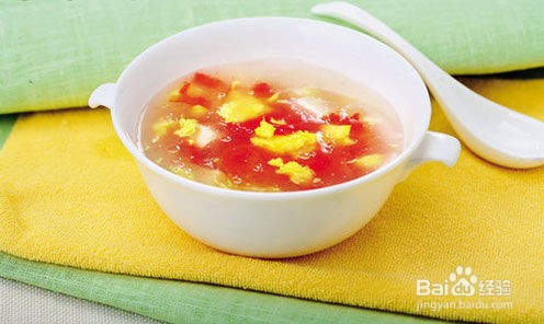 西红柿鸡蛋汤的功效