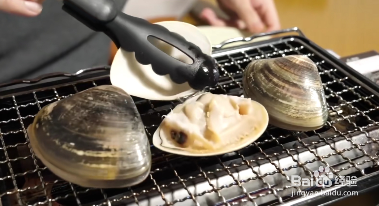 如何简单的烧烤贝类海鲜