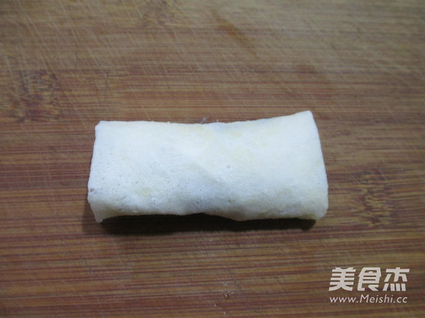 香干荠菜馅春卷