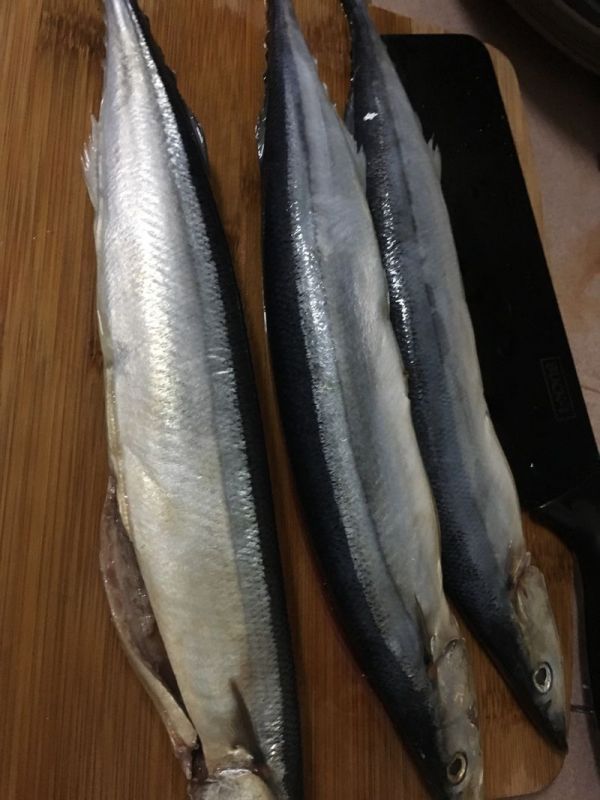 蒲烧香烤秋刀鱼