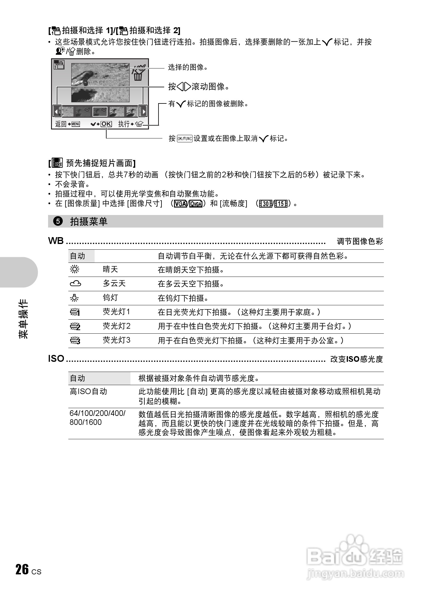 OLYMPUS数码照相机Stulus840U840使用说明书:[3]