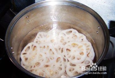 柠檬胭脂藕的做法