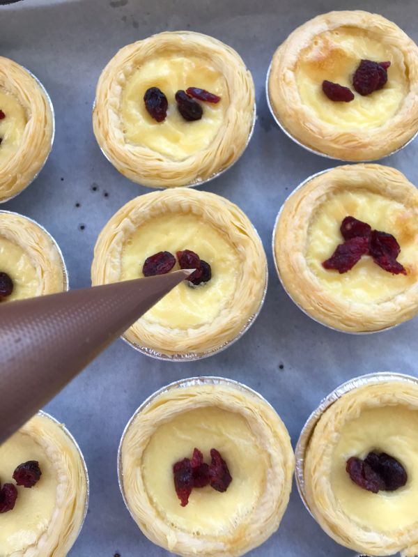 脏脏蔓越莓蛋挞