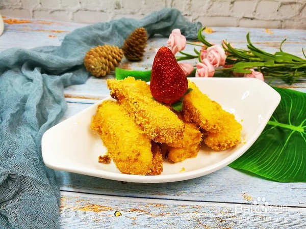 超级好吃的外脆里嫩的甜品小吃--炸鲜奶