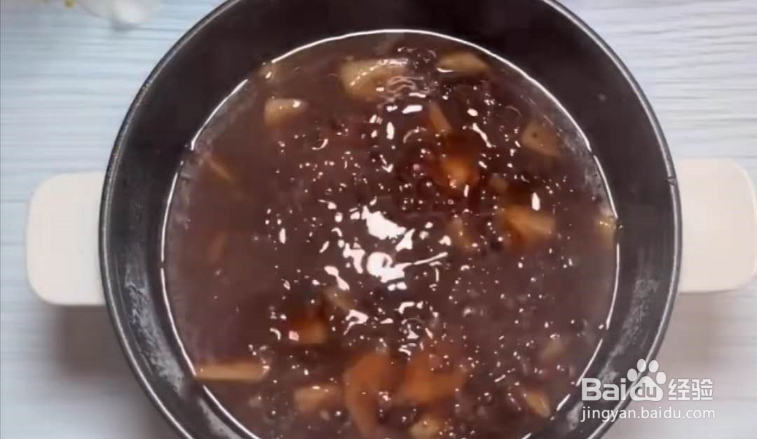 怎样制作桂花红豆芋头汤