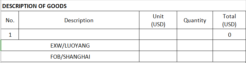外贸EXW,FOB,CIF基本付款方式区分