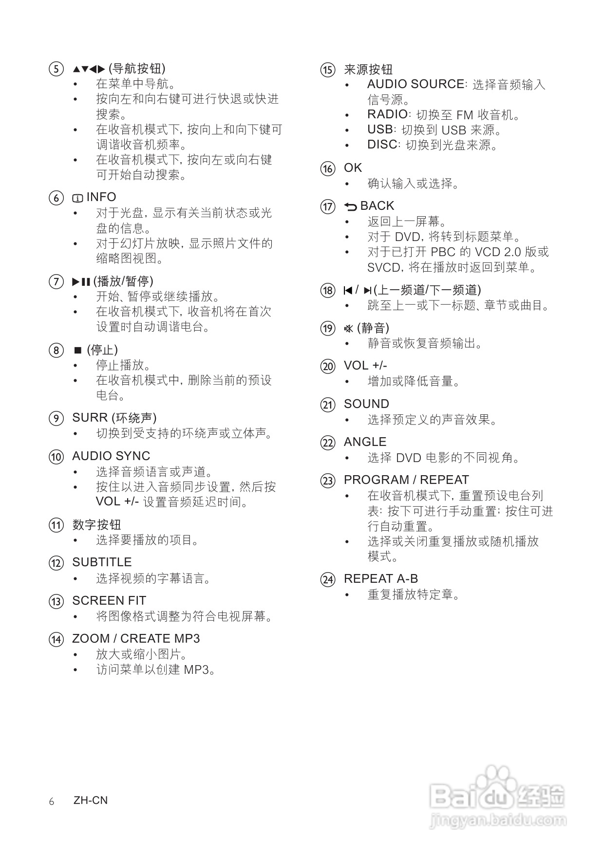 飞利浦HTS3373/93家庭影院使用说明书:[1]