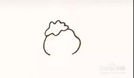 萌萌哒胡巴简笔画