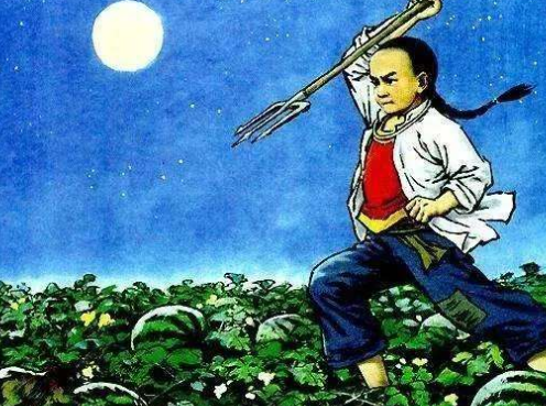 仿写少年闰土第一段是什么