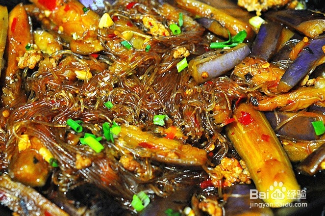 粉丝茄子煲怎样做