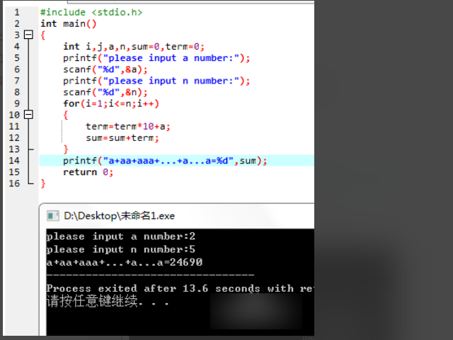 C语言：请用自定义函数的形式编程实现，求s=m!+n!+k! m、n、k从键盘输入（值均小于7）
