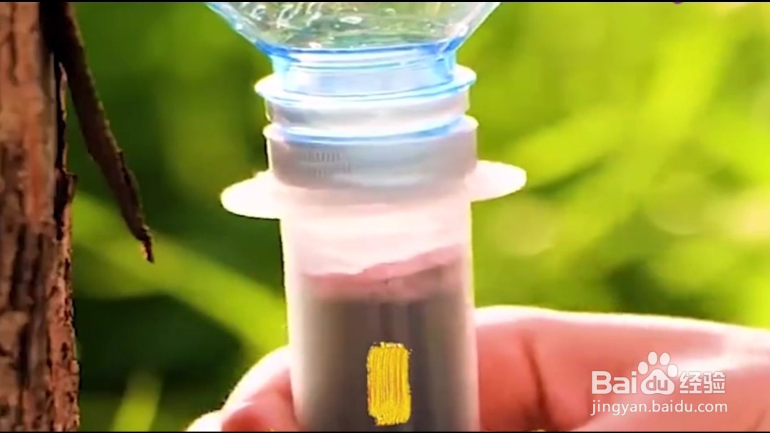 如何在户外自制净水器