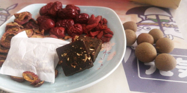 红枣枸杞桂圆山楂茶