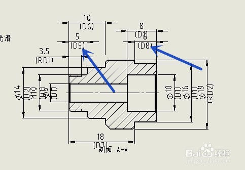 solidworks怎样显示尺寸名称——两种方法