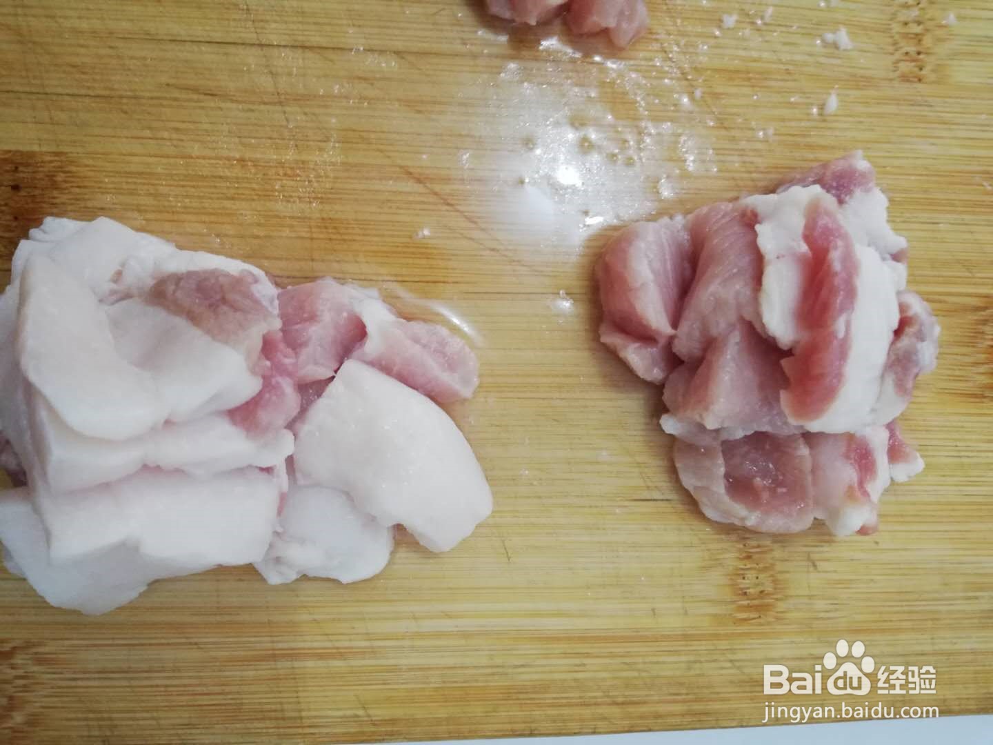 猪肉烧娃娃菜的做法