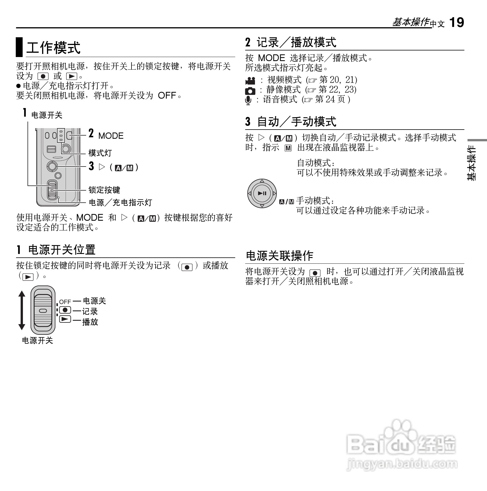 杰伟世GZ-MC100AC型摄像机说明书:[2]