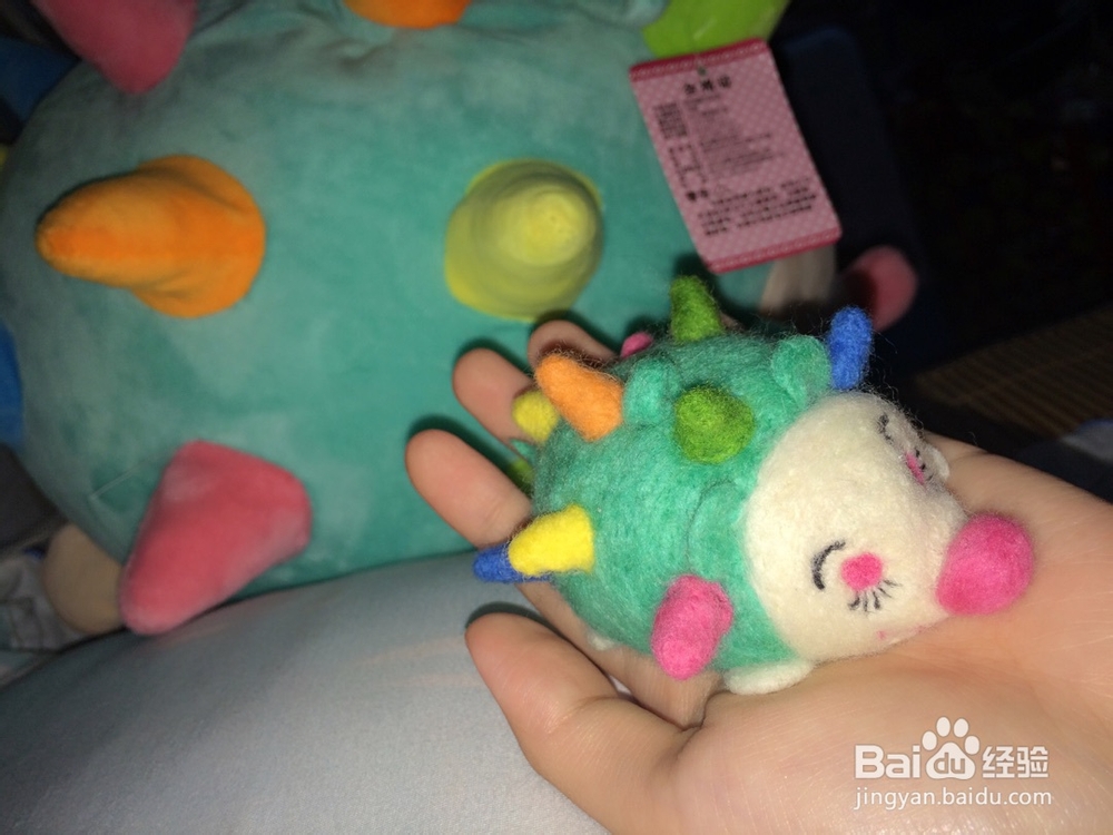 手工制作羊毛毡独家刺猬