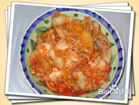 简易朝鲜辣白菜之实践