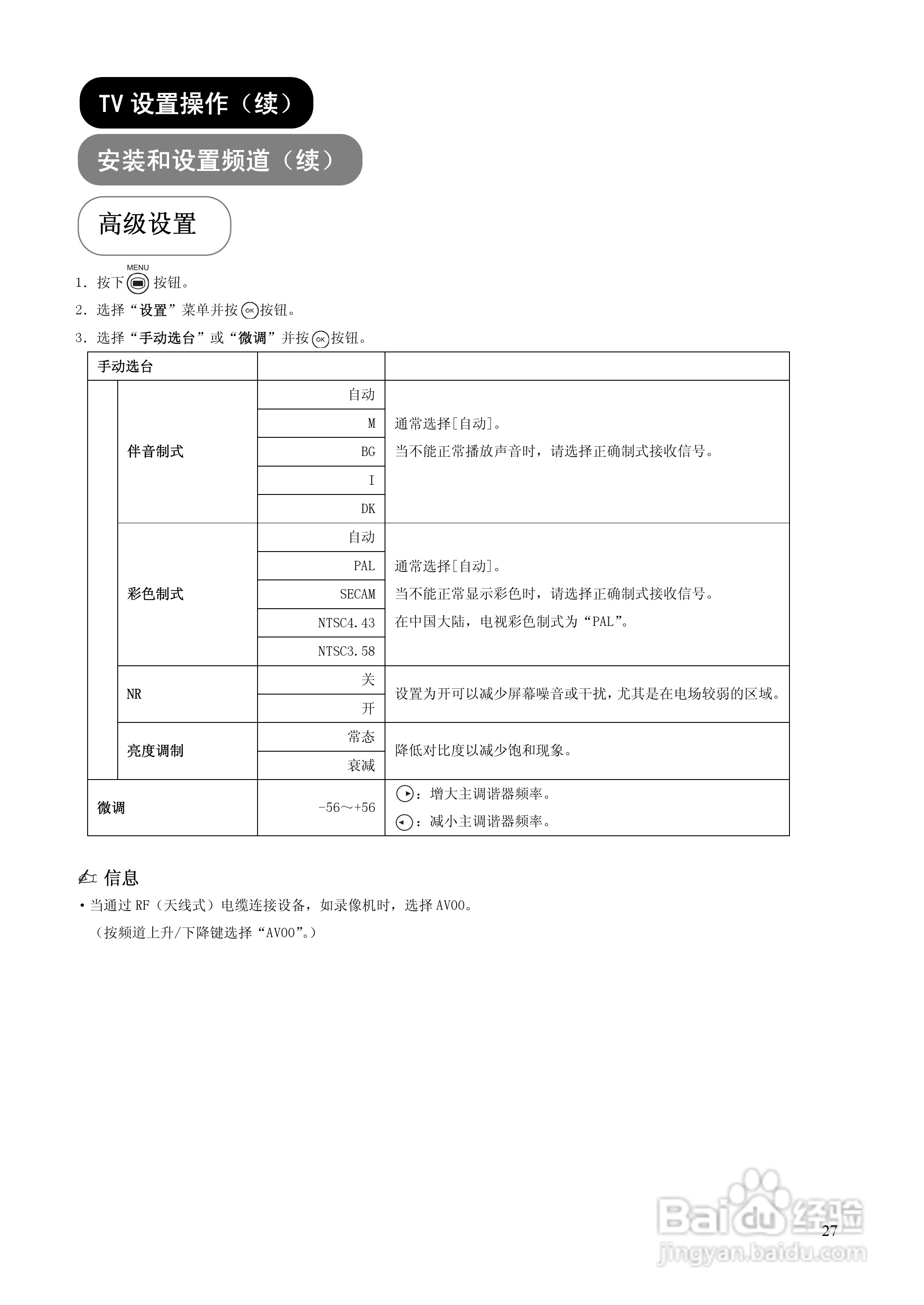 日立P50A102C彩电使用说明书:[3]