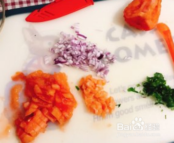 番茄三文鱼意式烩饭