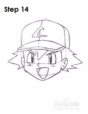 如何画Ash Ketchum