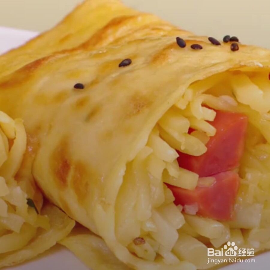 土豆丝卷饼做法教程