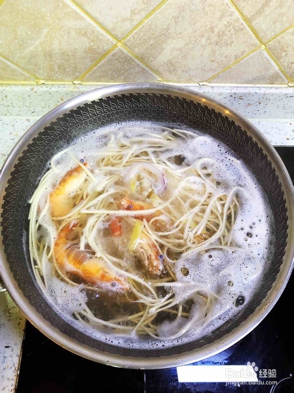 海鲜面的做法