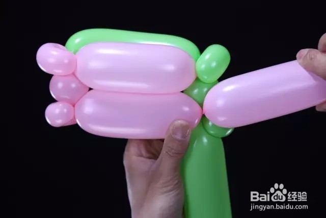 魔术长条气球教程(第19期)——乌龟