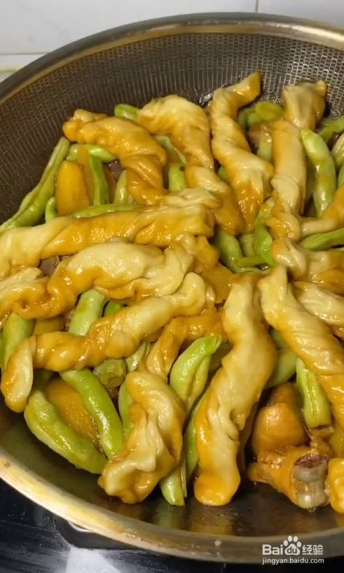 鸡肉烧面的做法
