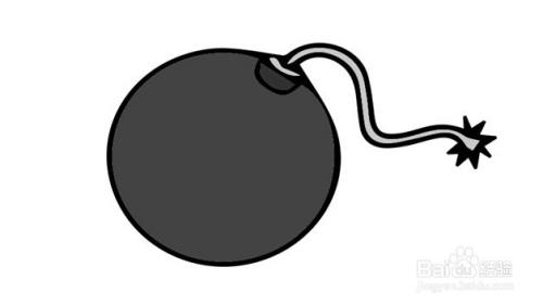 炸弹怎么画才好看