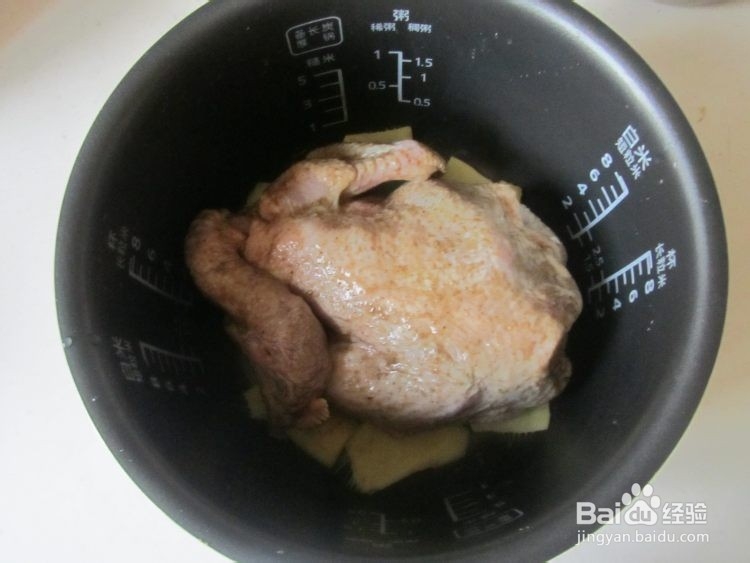 盐焗鸡的做法