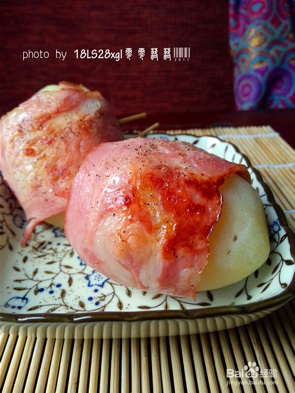 黑椒培根土豆卷