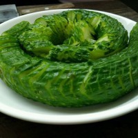 夏日清爽凉菜～酸辣蓑衣黄瓜的做法步骤