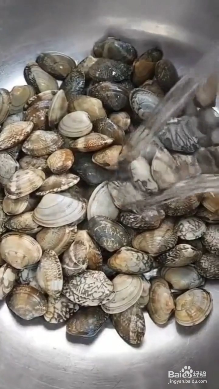 如何制作蒜香花蛤