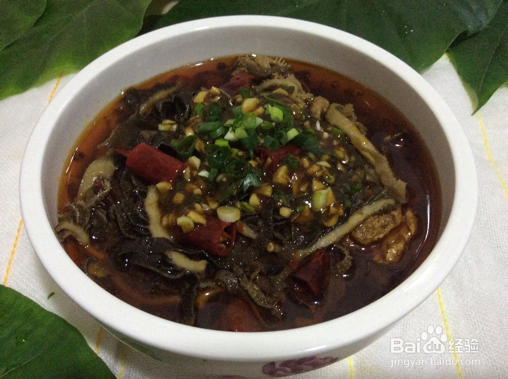 香辣千层肚的做法