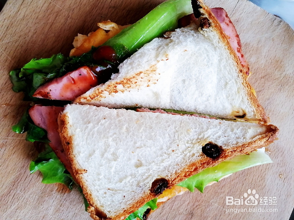 三明治的做法