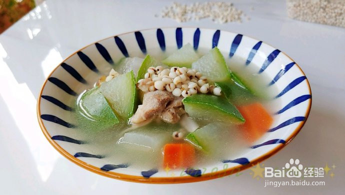 薏米冬瓜姜鸭汤的做法