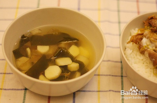 牛蒡山药昆布汤