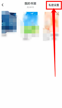 番茄小说如何将书架的书设置为私有
